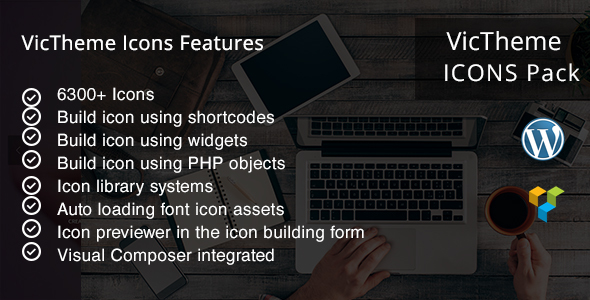 VicTheme Icons - CodeCanyon 13123447