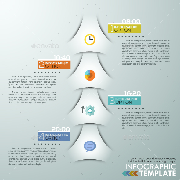 Modern Infographics Paper Template - Infographics