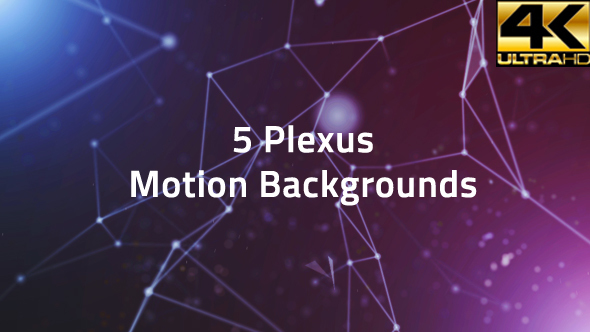 5 Plexus motion backgrounds