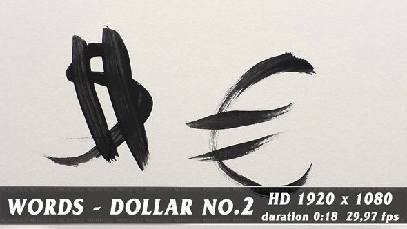 Handwriting Dollar No.2