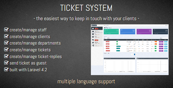 TICKET SYSTEM Customer Support Software TICKET SYSTEM Customer Support Software