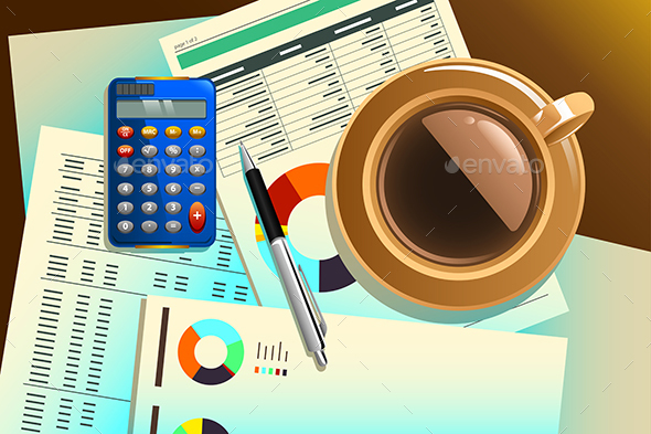 Cup of Coffee on Top of the Paper - Concepts Business