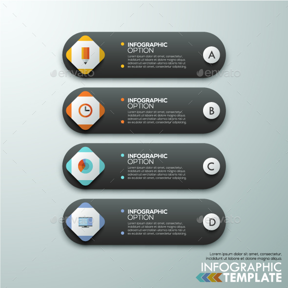 Modern Infographics Paper Template - Infographics