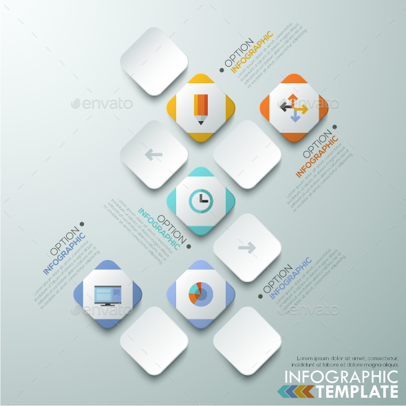Modern Infographic Options Banner - Infographics