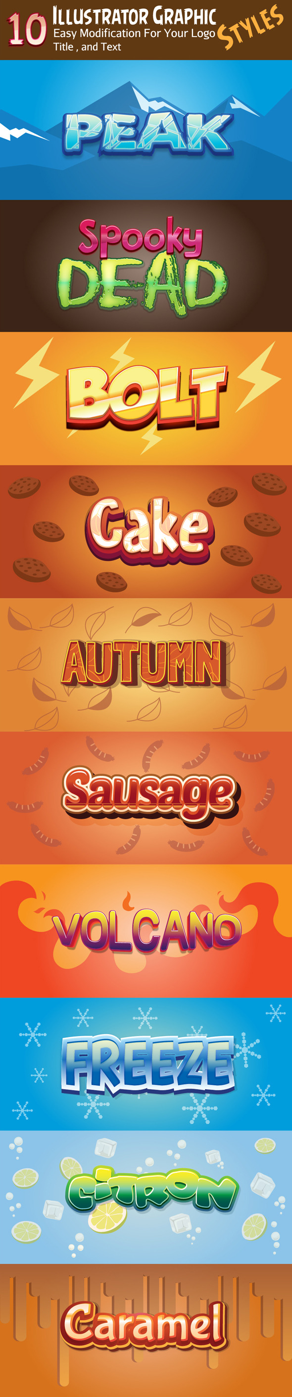 10 Illustrator Logos Graphic Styles V1 10 Illustrator Logos Graphic Styles V1
