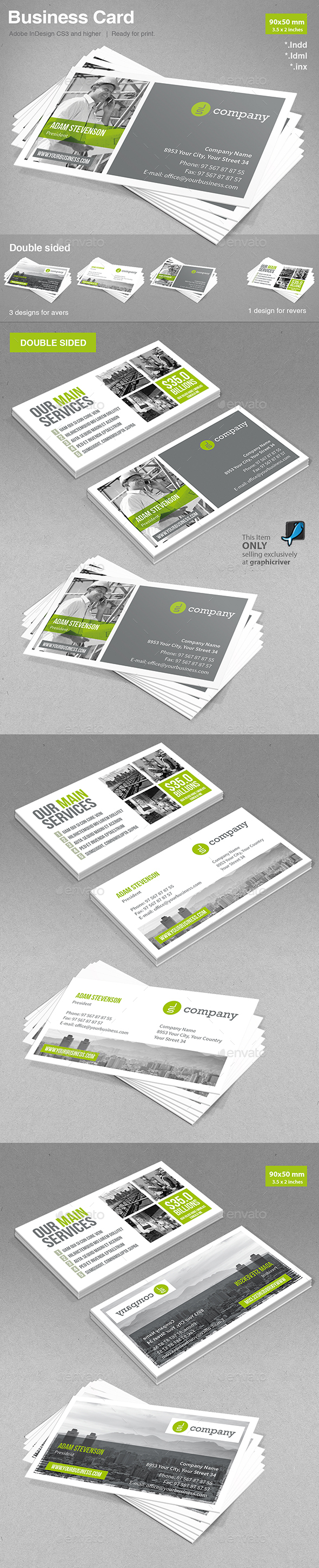 Corporate Business Card - Corporate Business Cards
