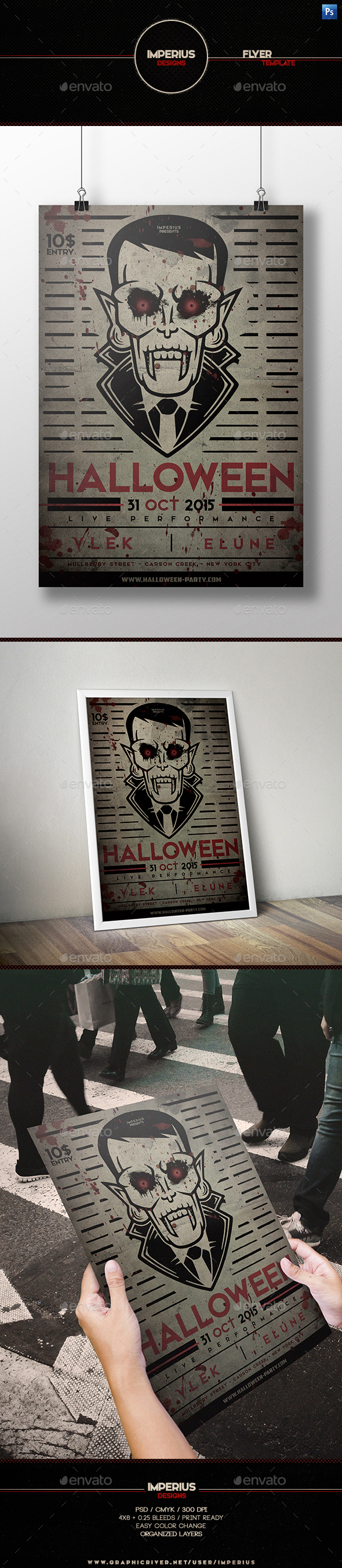 Halloween V4 Flyer - Holidays Events