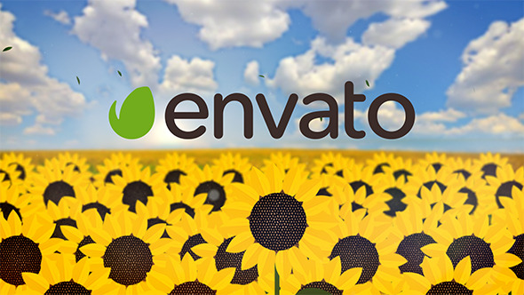 Sunflower Logo - VideoHive 13080322