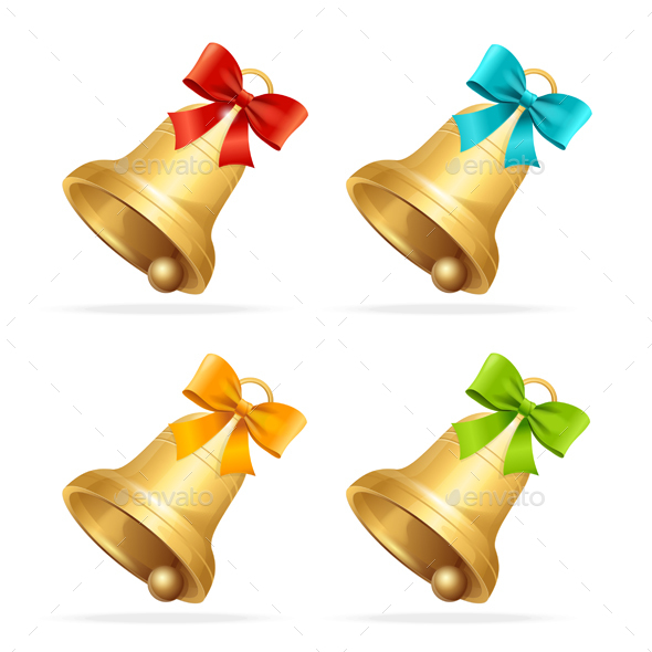 Christmass Bell Set - Christmas Seasons/Holidays