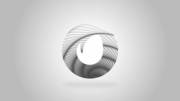 Elegant Wave Motion Logo Elegant Wave Motion Logo