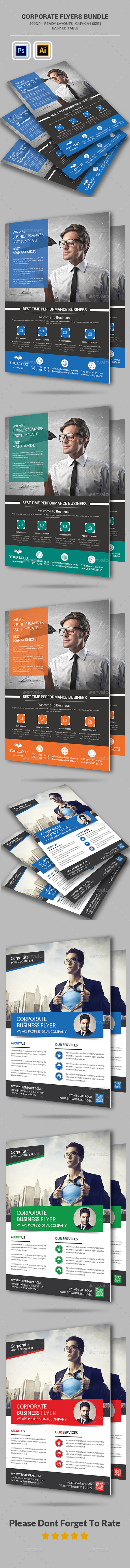 Corporate Flyer Bundle - Corporate Flyers