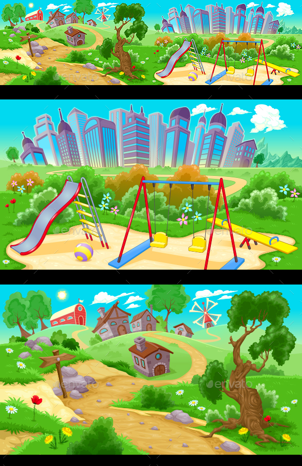 View on the Countryside and the City - Landscapes Nature