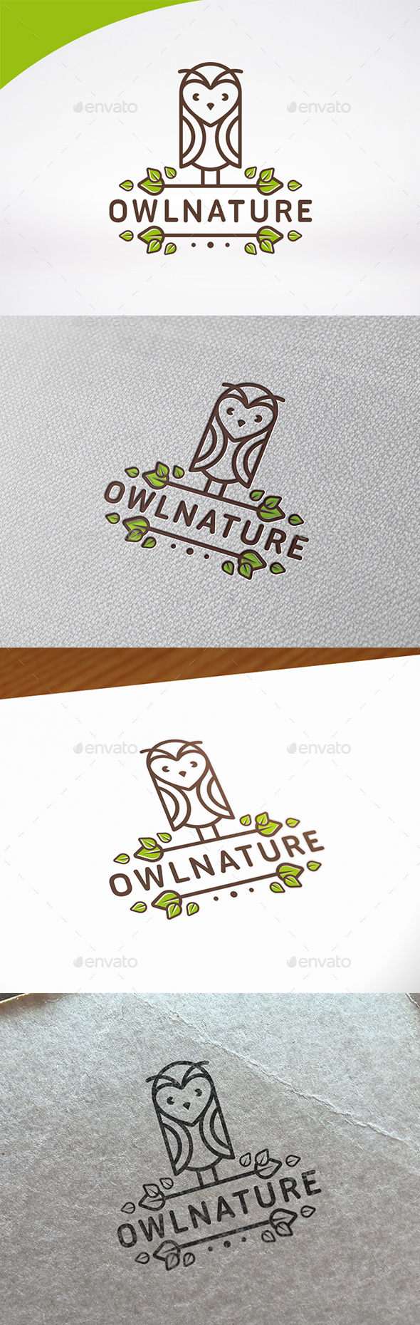 Owl Nature Logo Template Owl Nature Logo Template