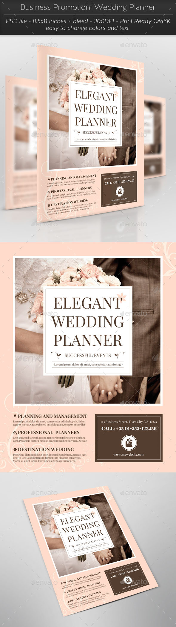 Business Promotion: Wedding Planner - Corporate Flyers