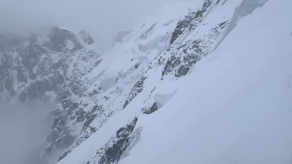 Beautiful views of the town of Chamonix as one goes up and down the cable car to Mont Blanc alt