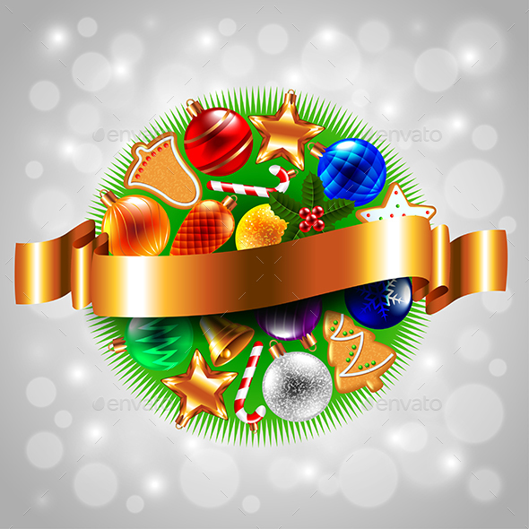 Sphere from Christmas Objects - Christmas Seasons/Holidays
