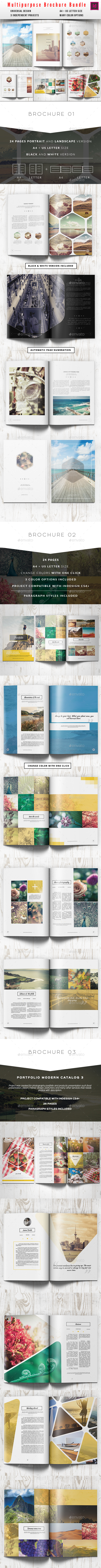 Portfolio Modern Catalog / Brochure Bundle - Portfolio Brochures