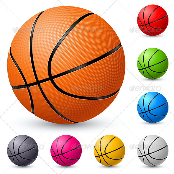 Basketball - Characters Vectors