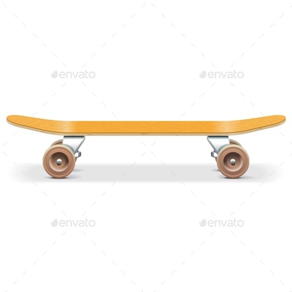 Vector Skateboard - Sports/Activity Conceptual