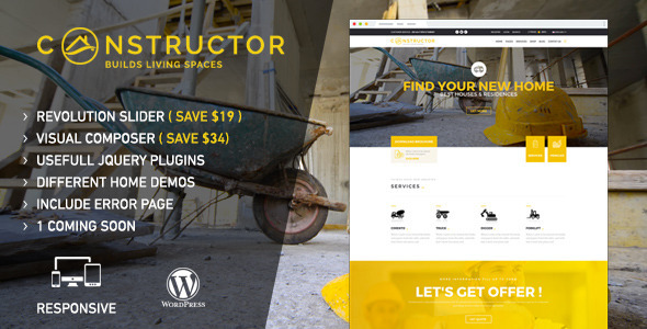 Constructor | WordPress Theme - Corporate WordPress