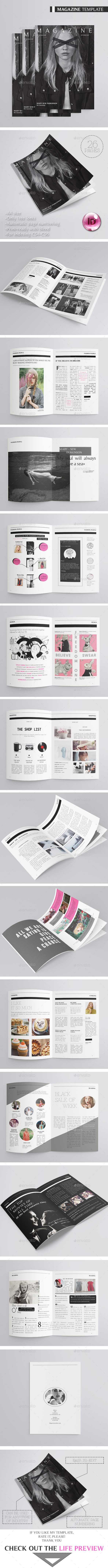 Multipurpose Magazine 26 Pages - Magazines Print Templates