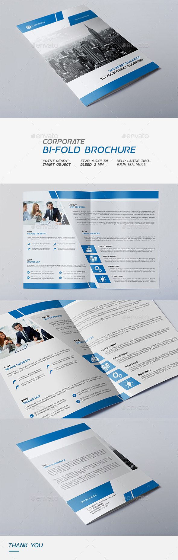 Corporate Bifold Brochure - Corporate Brochures