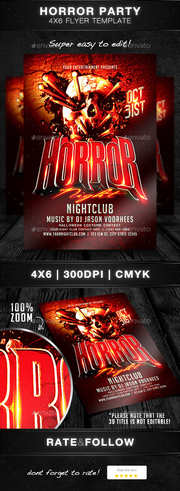 Horror Halloween Party - Clubs & Parties Events