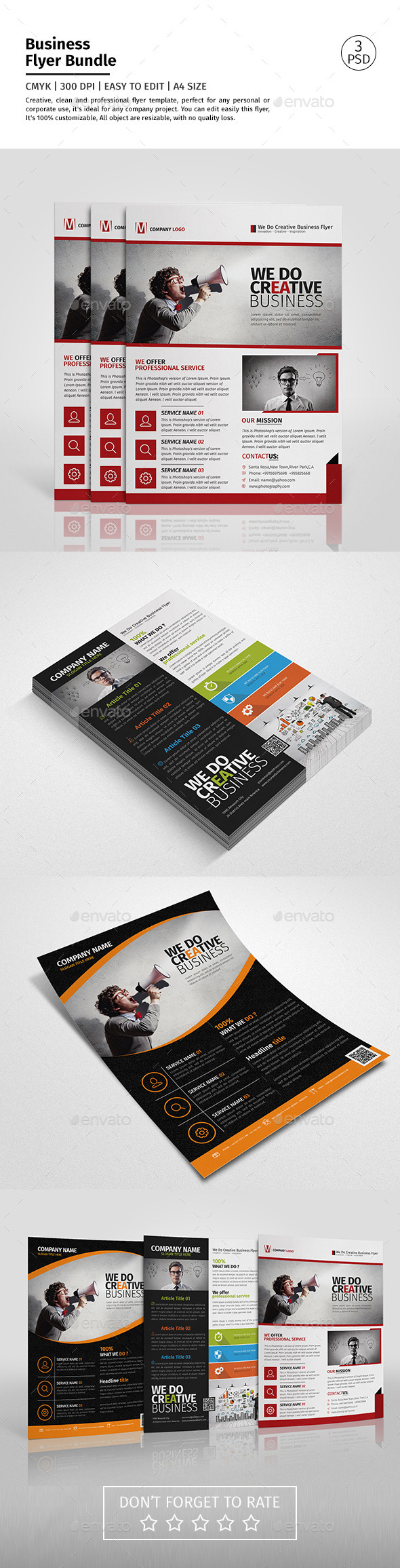 Corporate Flyer Bundle 08 - Corporate Flyers