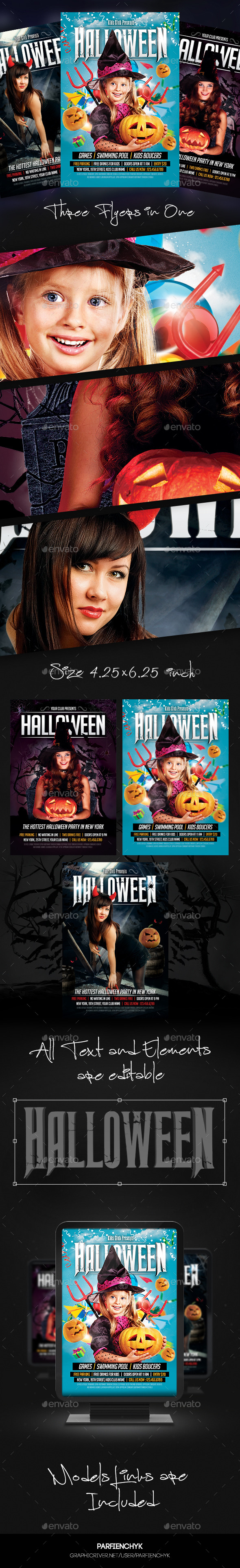 Halloween Flyer Bundle - Clubs & Parties Events