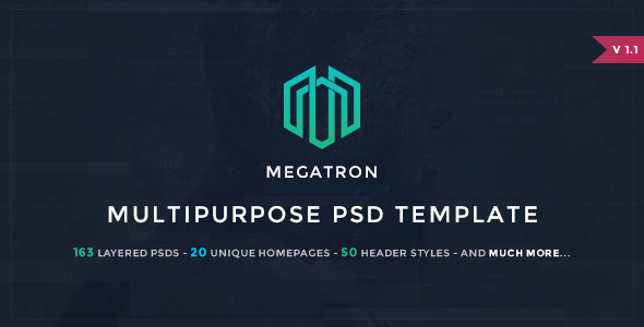 Megatron - Multipurpose - ThemeForest 12336869