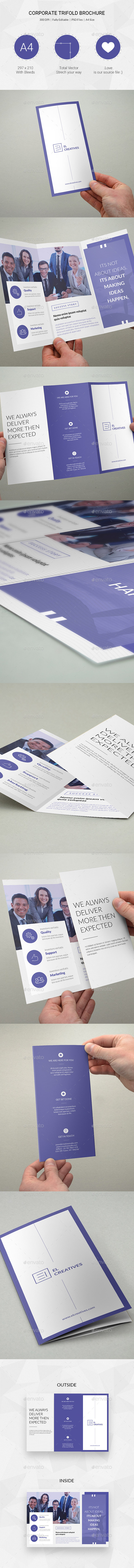 Corporate Trifold Brochure - 19 - Corporate Brochures