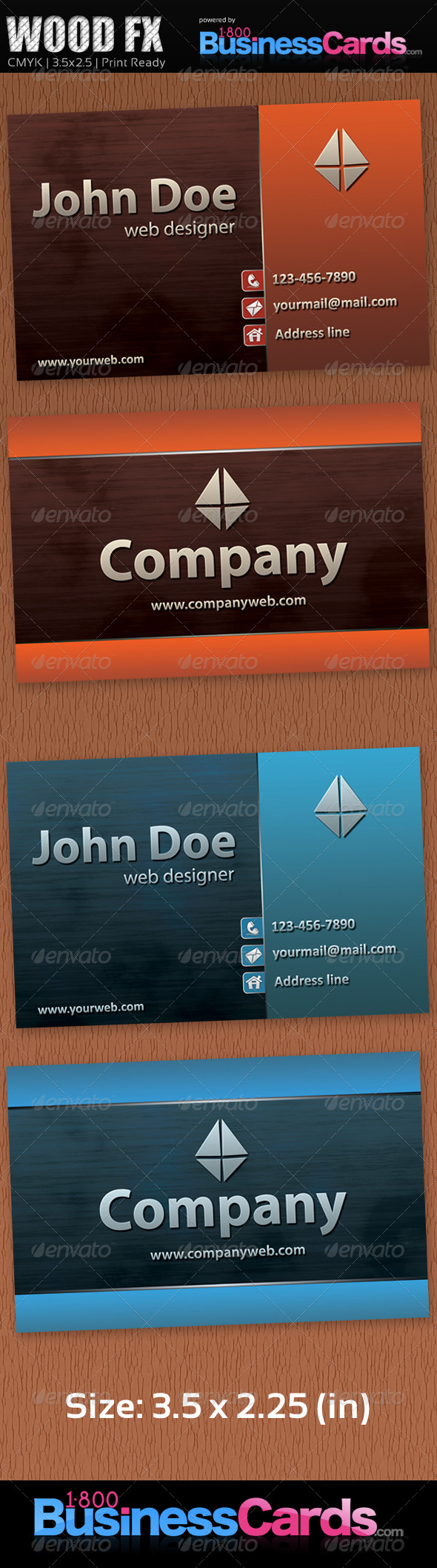 Wood Fx Business Card