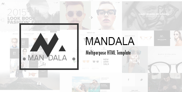 Mandala - Glasses - ThemeForest 13188180