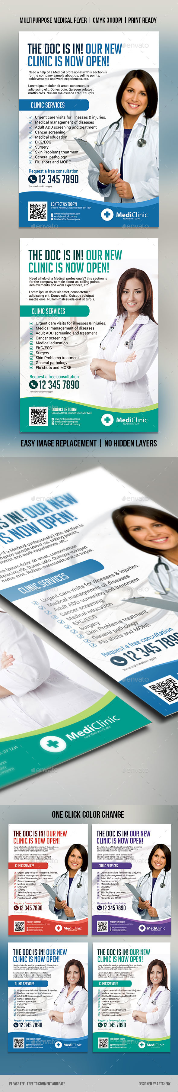 Medical Flyer - Flyers Print Templates