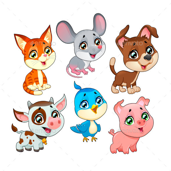 Farm Animals - Animals Characters