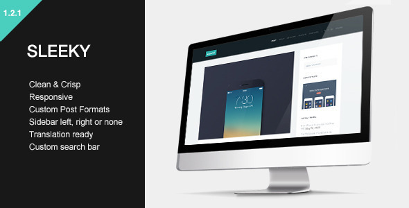 Sleeky - Clean Sidebar Style Theme