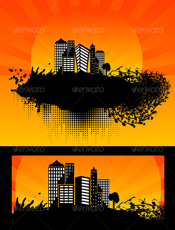 City under the sun - Miscellaneous Vectors