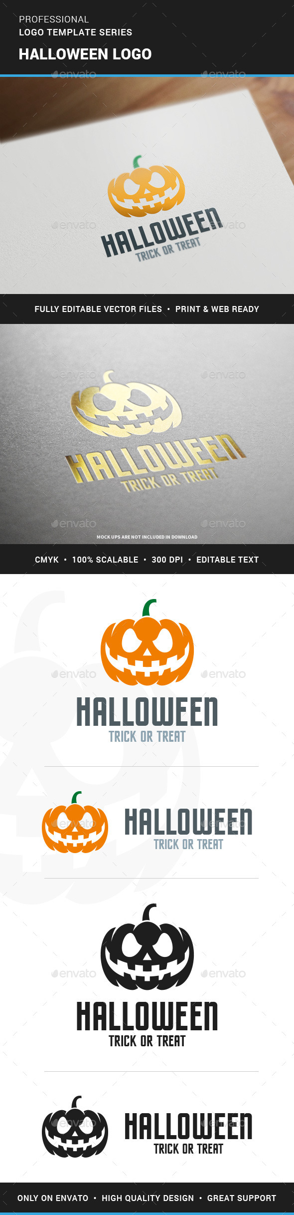 Halloween Logo Template - Objects Logo Templates