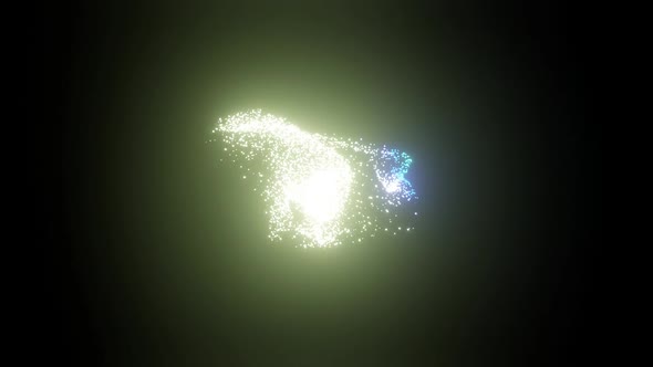 Glowing particles alt