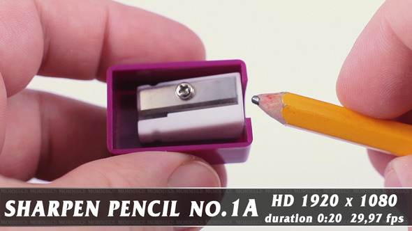 Sharpen Pencil No.1a