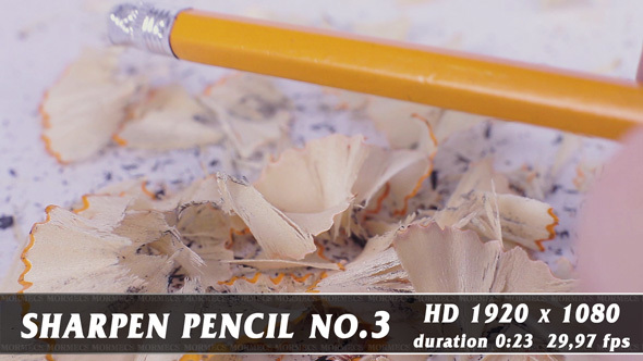 Sharpen Pencil No.3
