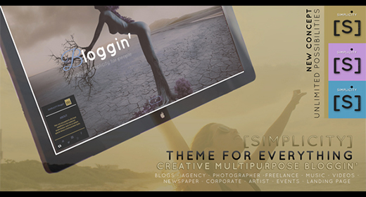 Simplicity - Creative Bloggin' Multipurpose Theme