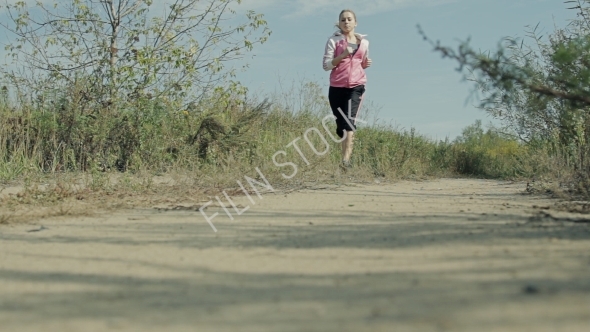 Woman Jogging