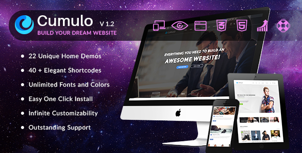 Cumulo Responsive Multi Purpose WordPress Theme Cumulo Responsive Multi Purpose WordPress Theme