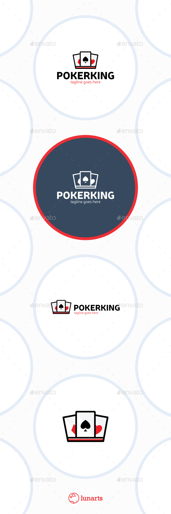 Poker King Logo - Casino