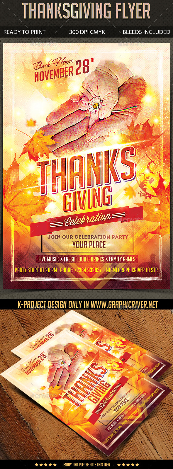 Thanksgiving Flyer - Events Flyers