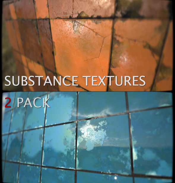 Substance Textures 2-Pack - 3Docean 13209487