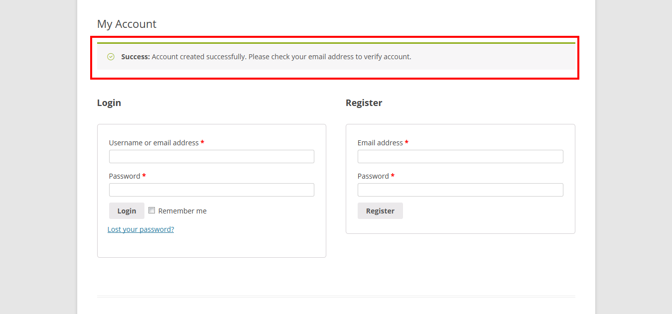 WooCommerce Email Verification by sbthemes | CodeCanyon