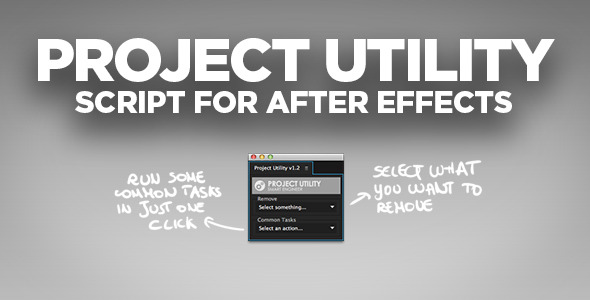 Project Utility | After Effects Script