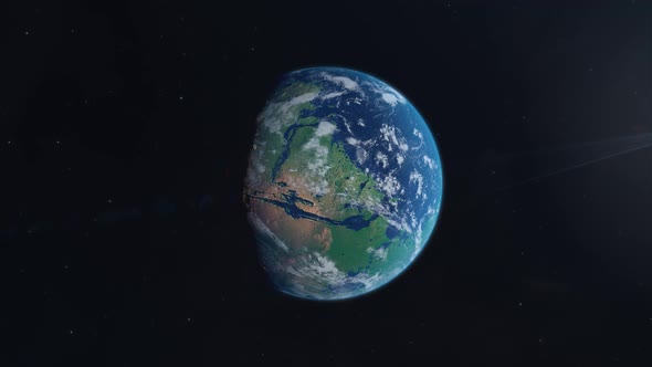 Lush Green Mars Changing into a Desert World alt